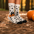 Boo Crew Bamboo Socks 👻 – Halloween Crew Socks (Unisex)