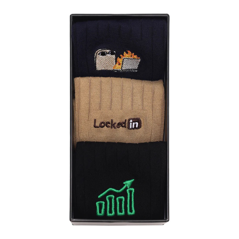 Bamboo Socks Combo (Pack of 3) – Soft, Breathable Crew Socks for Men & Women | PureStep