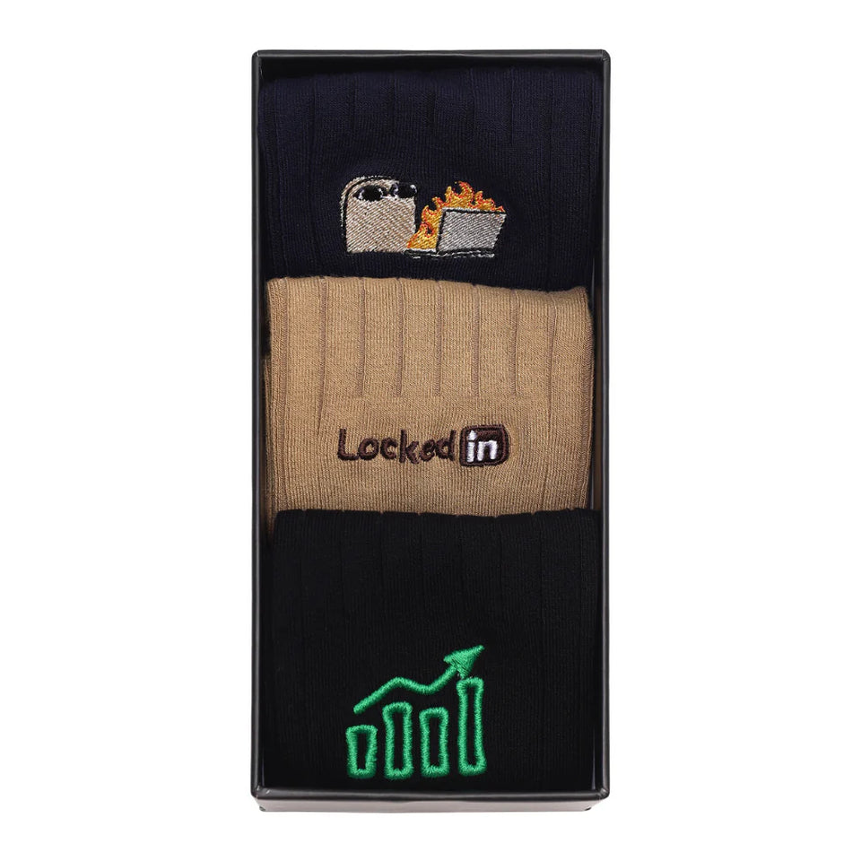 Bamboo Socks Combo (Pack of 3) – Soft, Breathable Crew Socks for Men & Women | PureStep