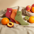 Fruit Sundae Pack – Organic Bamboo Socks (Pack of 3) | Soft, Breathable & Stylish Quarter Length Socks