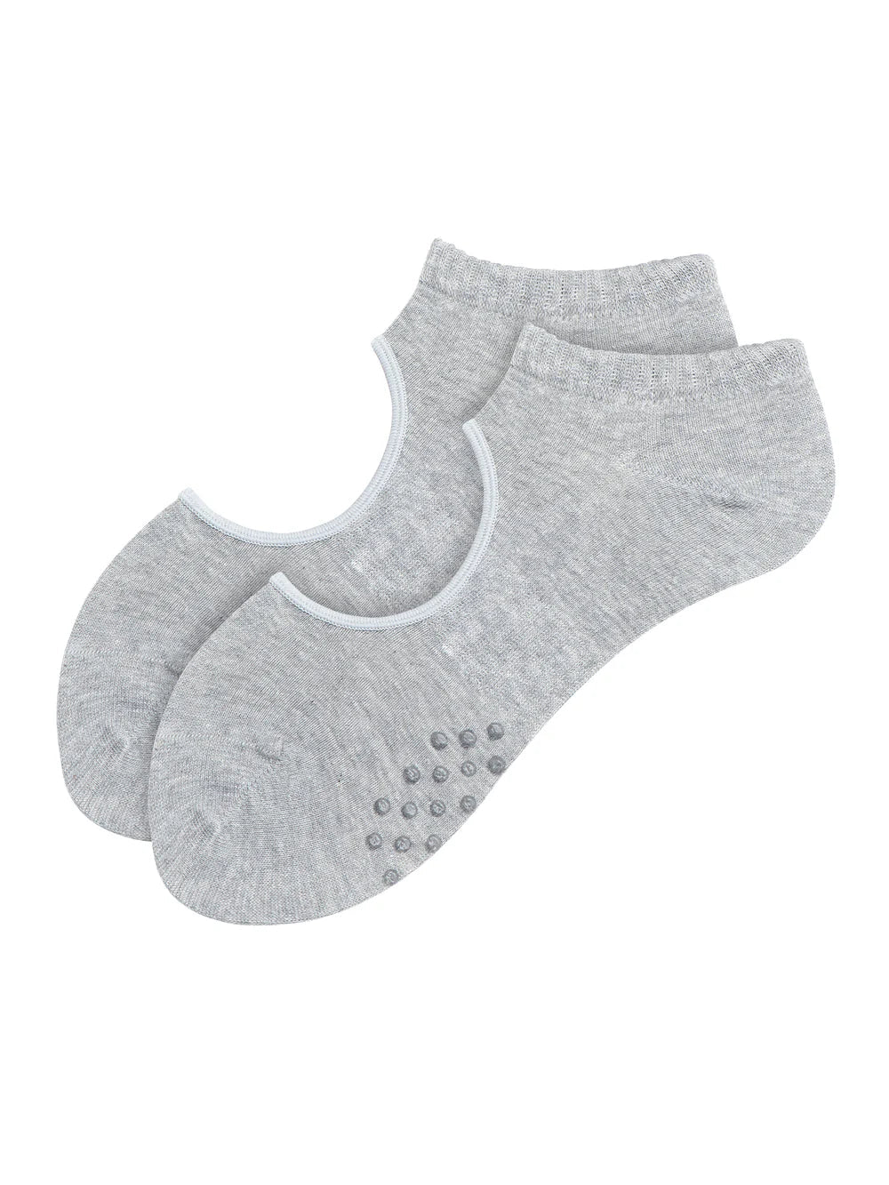 Grey Grip Yoga & Pilates Socks – Anti - Slip | Breathable | Studio Ready - Purestep