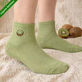 Kiwi Green Bamboo Bamboo Socks | Soft & Breathable Crew Socks – PureStep - Purestep