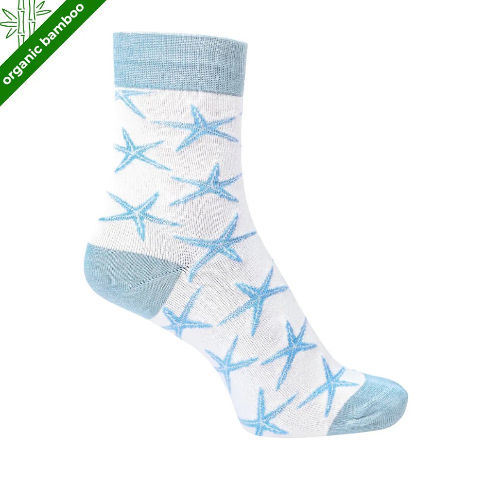 Starfish Bamboo Socks ⭐ | Breathable, Odor - Free, All - Day Comfort | Unisex - Purestep